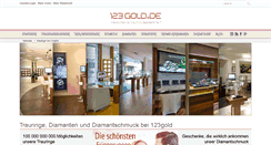 Desktop Screenshot of 123gold.de